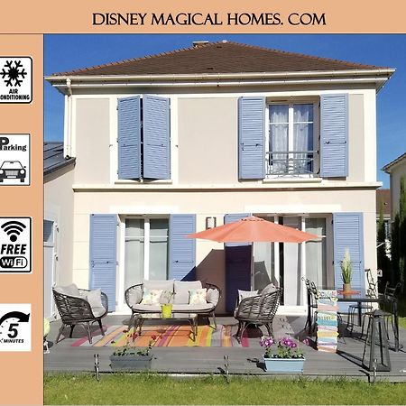 Air-Conditionned Villa, 5 Min To The Park - Disney Magical Homes, Paris マニー＝ル＝オングル エクステリア 写真